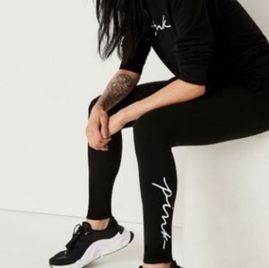 Victoria Secret high waisted logo leggings S